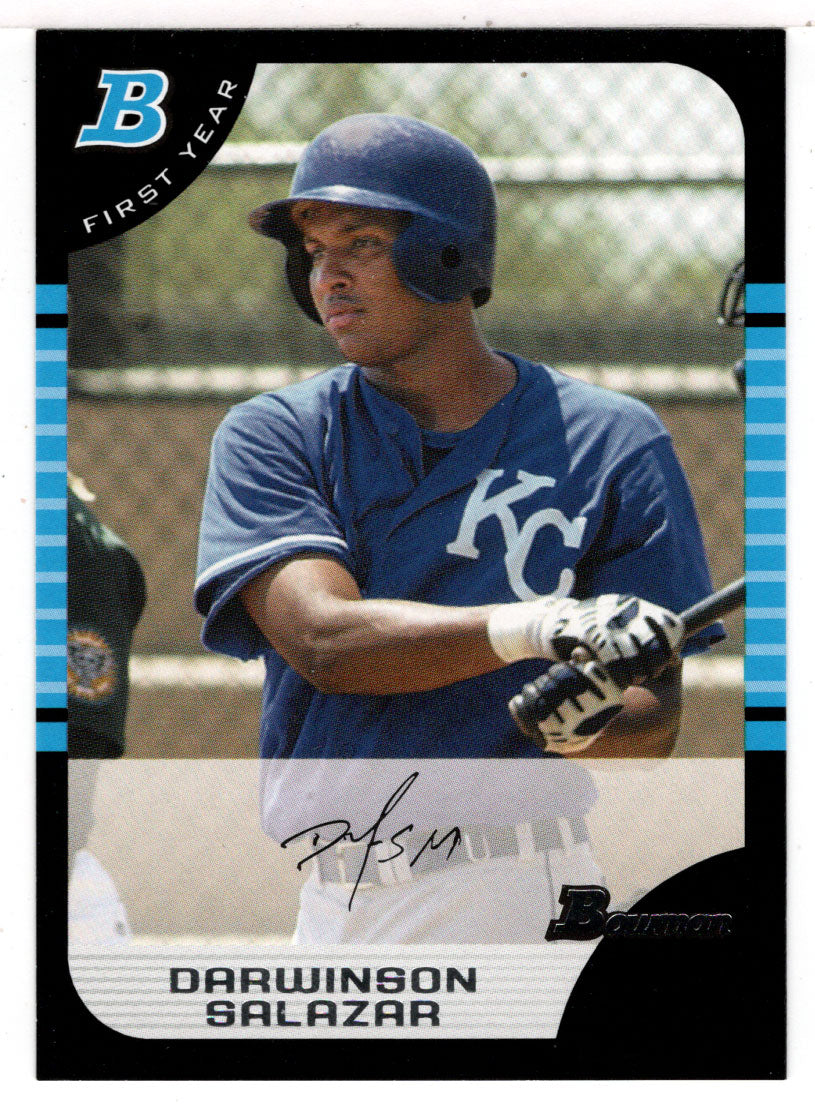 Darwinson Salazar RC - Kansas City Royals (MLB Baseball Card) 2005 Bowman # 262 Mint