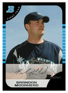 Brandon Moorhead RC - Seattle Mariners (MLB Baseball Card) 2005 Bowman # 266 Mint