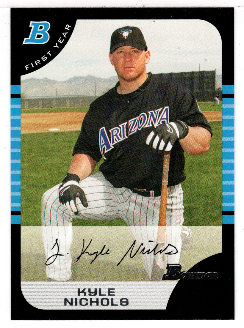 Kyle Nichols RC - Arizona Diamondbacks (MLB Baseball Card) 2005 Bowman # 267 Mint