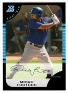 Micah Furtado RC - Texas Rangers (MLB Baseball Card) 2005 Bowman # 275 Mint