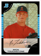 Nick Touchstone RC - Los Angeles Angels (MLB Baseball Card) 2005 Bowman # 280 Mint