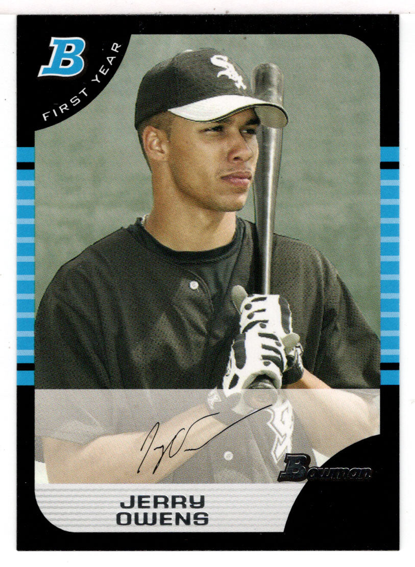 Jerry Owens RC - Chicago White Sox (MLB Baseball Card) 2005 Bowman # 281 Mint