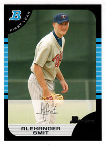 Alexander Smit RC - Minnesota Twins (MLB Baseball Card) 2005 Bowman # 288 Mint