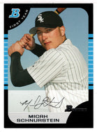 Micah Schnurstein RC - Chicago White Sox (MLB Baseball Card) 2005 Bowman # 289 Mint