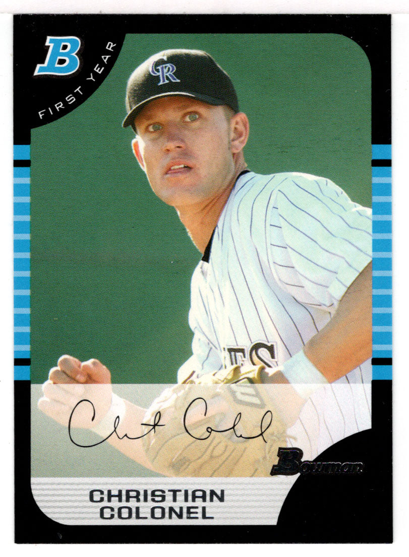 Christian Colonel RC - Colorado Rockies (MLB Baseball Card) 2005 Bowman # 295 Mint