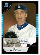 D.J. Houlton RC - Los Angeles Dodgers (MLB Baseball Card) 2005 Bowman # 305 Mint