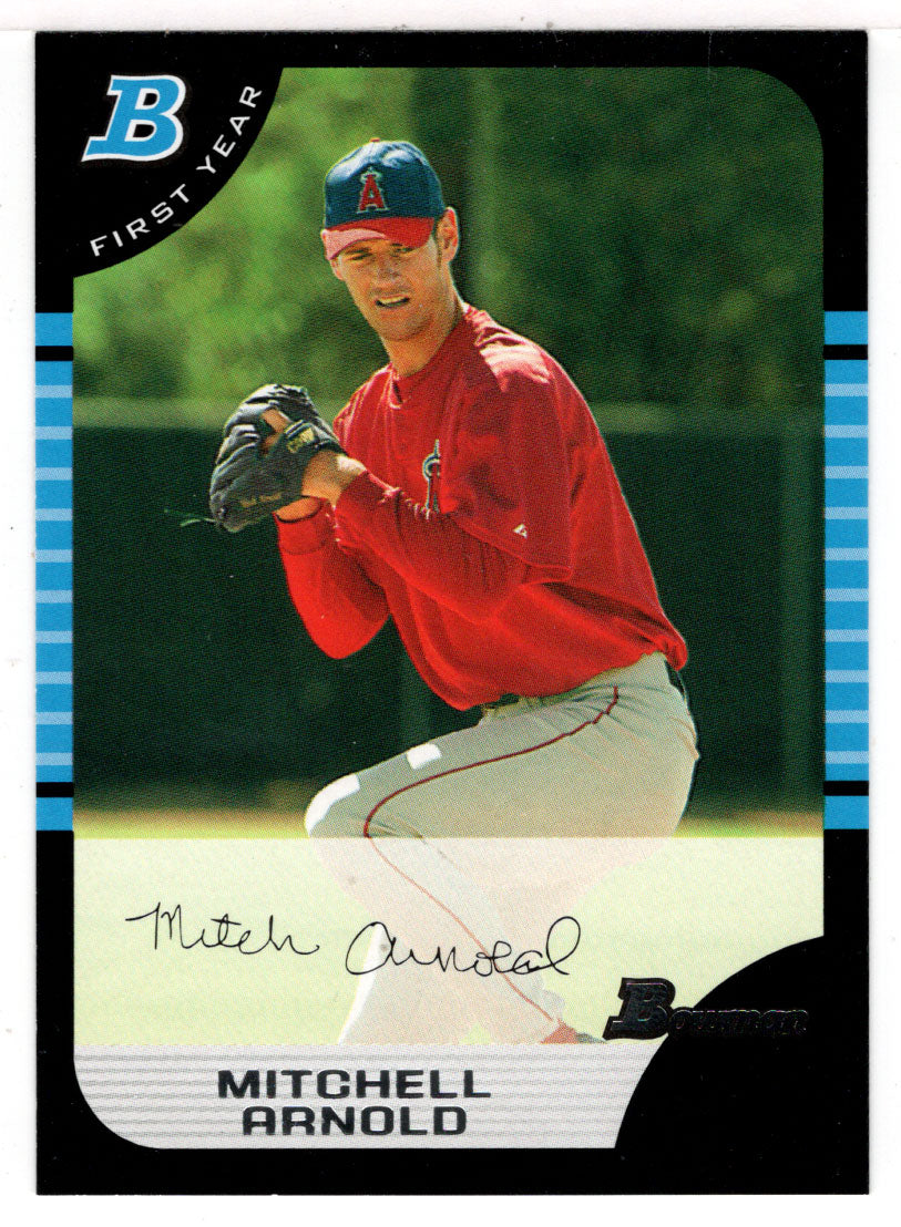 Mitchell Arnold RC - Los Angeles Angels (MLB Baseball Card) 2005 Bowman # 307 Mint