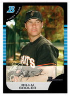 Billy Sadler RC - San Francisco Giants (MLB Baseball Card) 2005 Bowman # 319 Mint