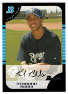 Kennard Bibbs RC - Milwaukee Brewers (MLB Baseball Card) 2005 Bowman # 329 Mint