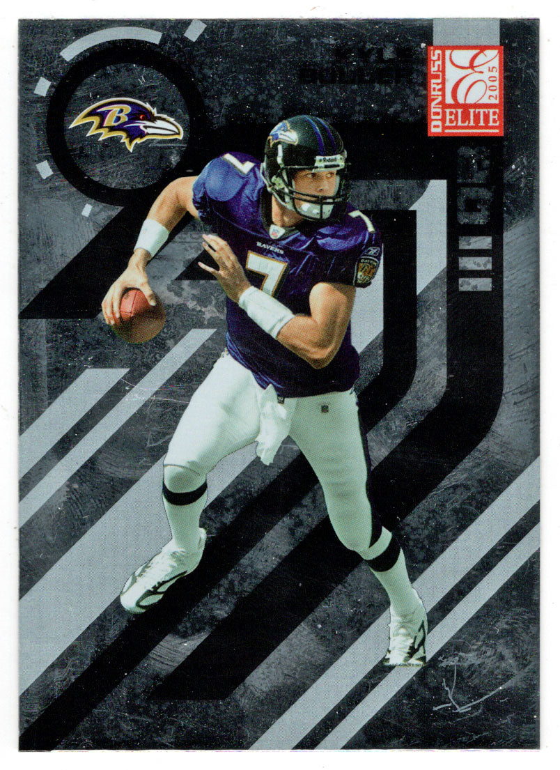 Kyle Boller - Baltimore Ravens (NFL Football Card) 2005 Donruss Elite # 9 Mint