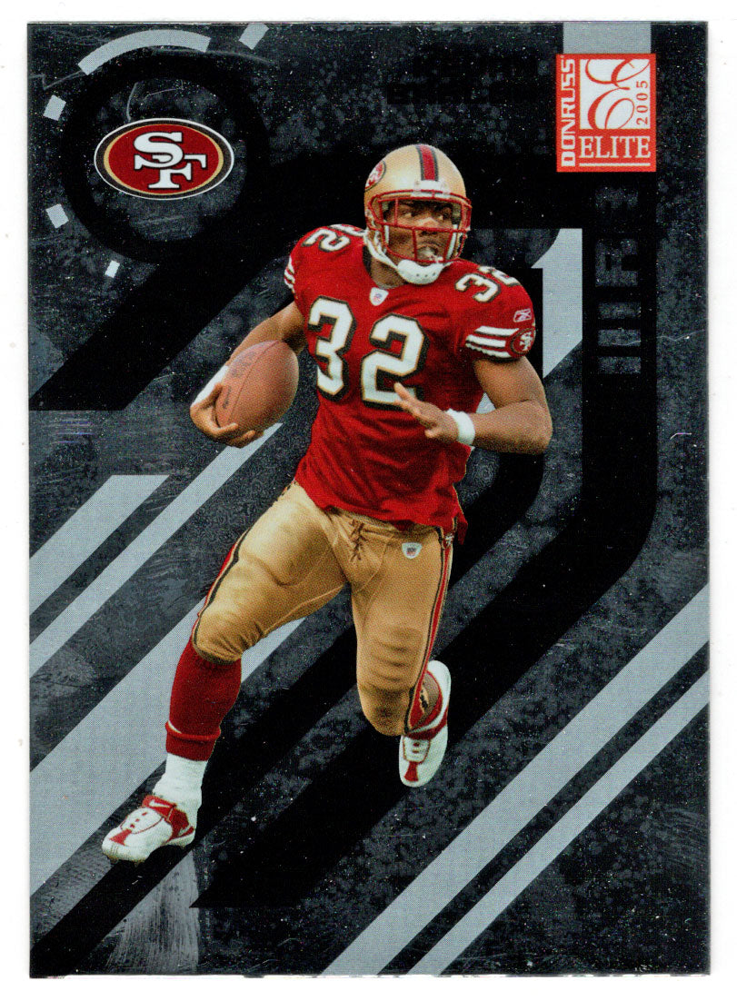 Kevan Barlow - San Francisco 49ers (NFL Football Card) 2005 Donruss Elite # 81 Mint
