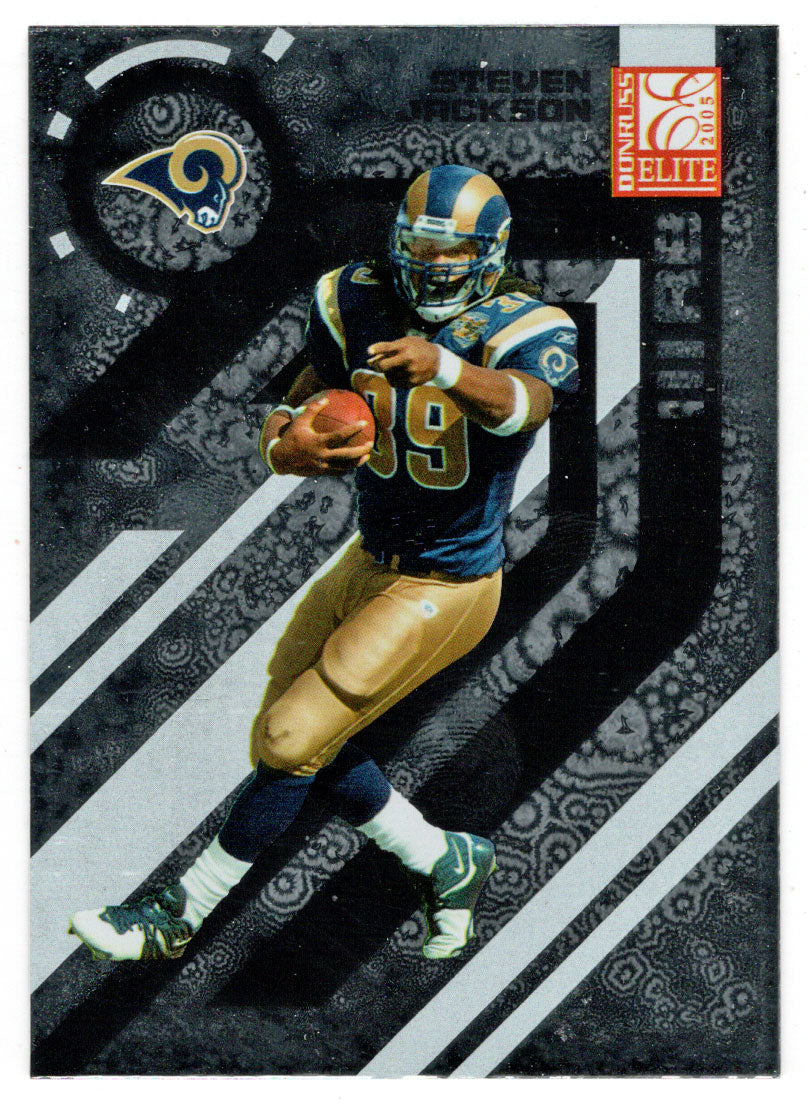 Steven Jackson - St. Louis Rams (NFL Football Card) 2005 Donruss Elite # 88 Mint