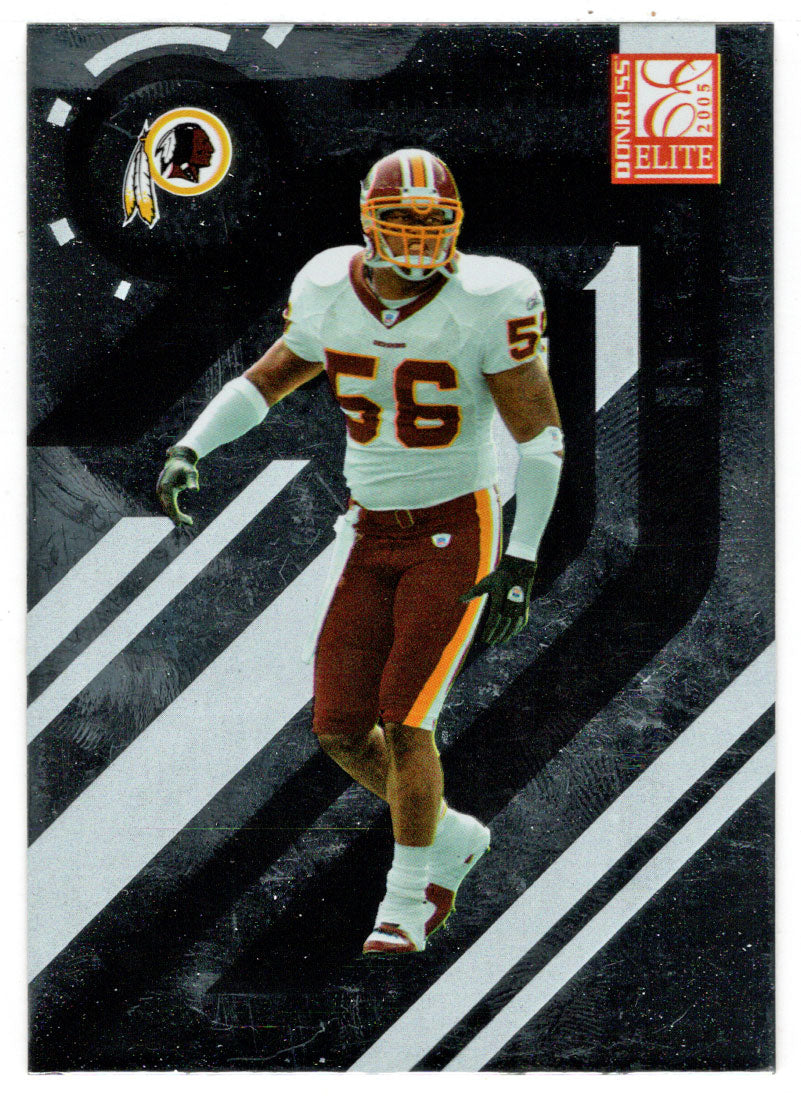 LaVar Arrington - Washington Redskins (NFL Football Card) 2005 Donruss Elite # 100 Mint