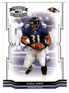 Jamal Lewis - Baltimore Ravens (NFL Football Card) 2005 Donruss Throwback Threads # 10 Mint