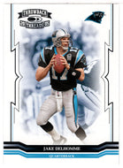 Jake Delhomme - Carolina Panthers (NFL Football Card) 2005 Donruss Throwback Threads # 20 Mint