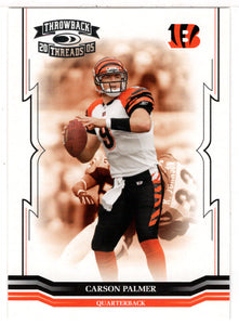 Carson Palmer - Cincinnati Bengals (NFL Football Card) 2005 Donruss Throwback Threads # 29 Mint