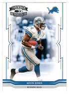 Kevin Jones - Detroit Lions (NFL Football Card) 2005 Donruss Throwback Threads # 52 Mint