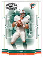 A.J. Feeley - Miami Dolphins (NFL Football Card) 2005 Donruss Throwback Threads # 80 Mint