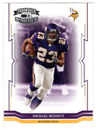 Michael Bennett - Minnesota Vikings (NFL Football Card) 2005 Donruss Throwback Threads # 82 Mint