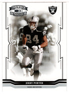 Jerry Porter - Oakland Raiders (NFL Football Card) 2005 Donruss Throwback Threads # 108 Mint