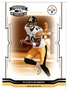 Plaxico Burress - Pittsburgh Steelers (NFL Football Card) 2005 Donruss Throwback Threads # 120 Mint