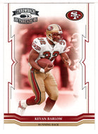 Kevan Barlow - San Francisco 49ers (NFL Football Card) 2005 Donruss Throwback Threads # 124 Mint