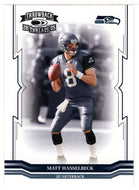 Matt Hasselbeck - Seattle Seahawks (NFL Football Card) 2005 Donruss Throwback Threads # 128 Mint