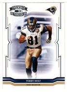 Torry Holt - St. Louis Rams (NFL Football Card) 2005 Donruss Throwback Threads # 134 Mint