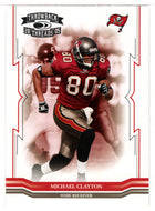 Michael Clayton - Tampa Bay Buccaneers (NFL Football Card) 2005 Donruss Throwback Threads # 135 Mint