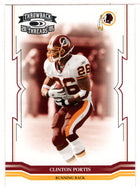 Clinton Portis - Washington Redskins (NFL Football Card) 2005 Donruss Throwback Threads # 145 Mint