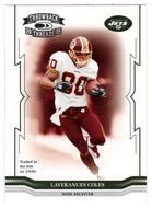 Laveranues Coles - New York Jets (NFL Football Card) 2005 Donruss Throwback Threads # 149 Mint