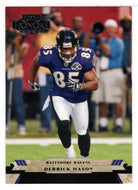 Derrick Mason - Baltimore Ravens (NFL Football Card) 2005 Playoff Honors # 10 Mint