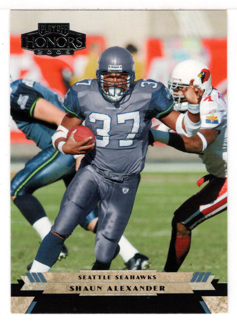 Shaun Alexander - Seattle Seahawks (NFL Football Card) 2005 Playoff Honors # 89 Mint