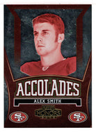 Alex Smith  409/699 - San Francisco 49ers - Accolades (NFL Football Card) 2005 Playoff Honors # A 1 Mint