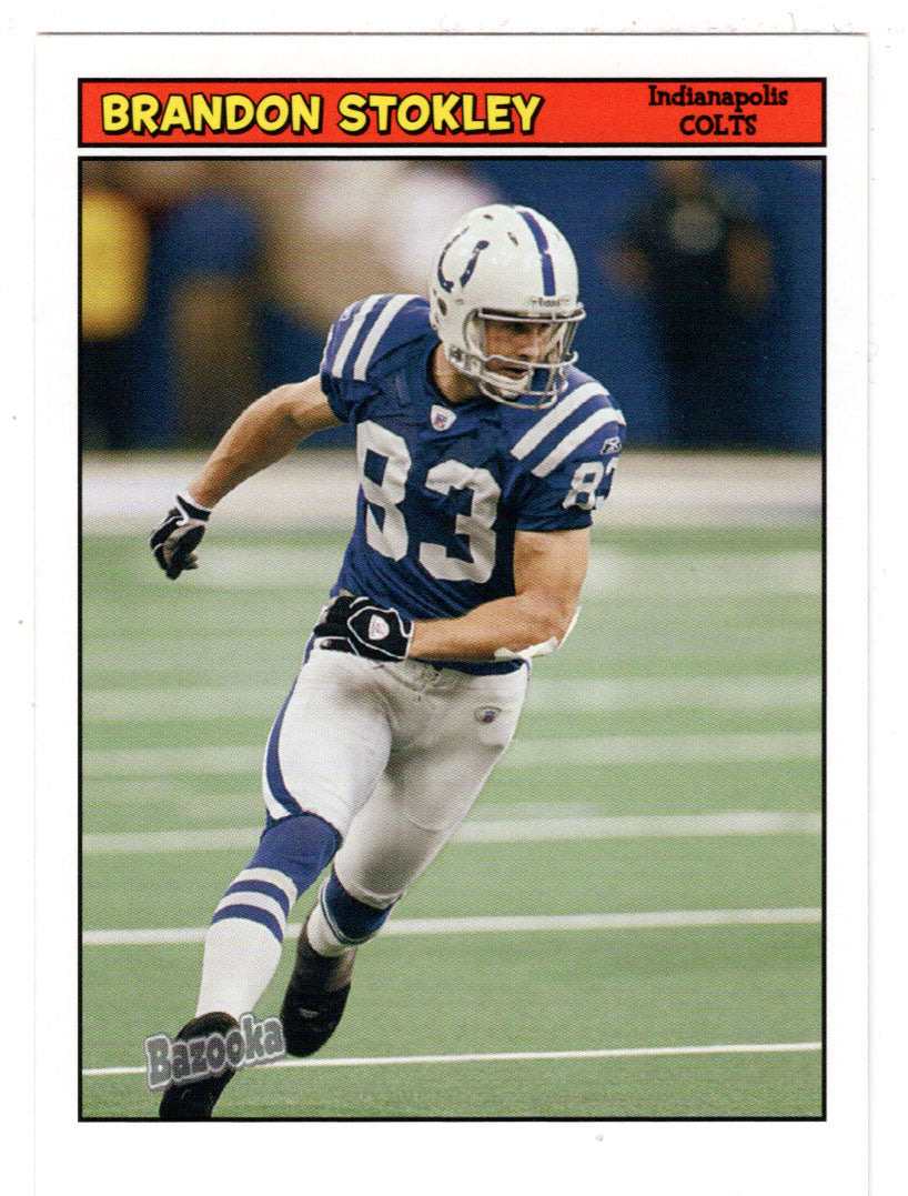 Brandon Stokley - Indianapolis Colts (NFL Football Card) 2005 Topps Bazooka # 14 Mint