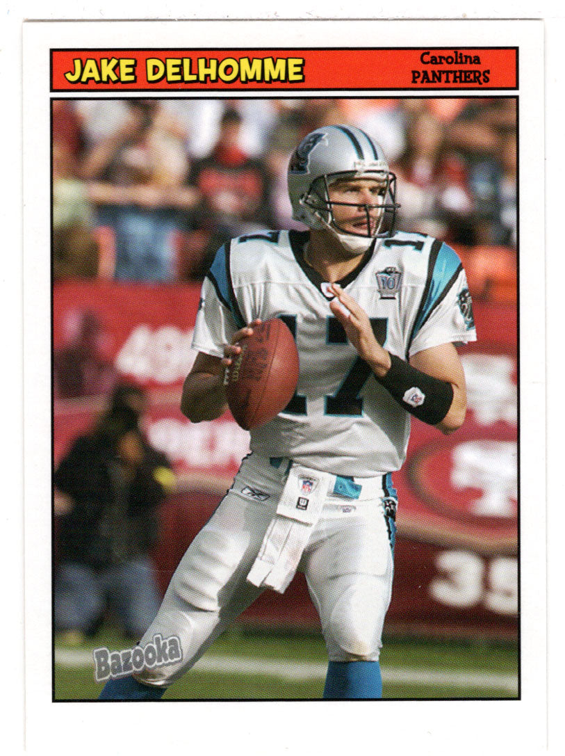 Jake Delhomme - Carolina Panthers (NFL Football Card) 2005 Topps Bazooka # 17 Mint