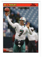 A.J. Feeley - Miami Dolphins (NFL Football Card) 2005 Topps Bazooka # 27 Mint