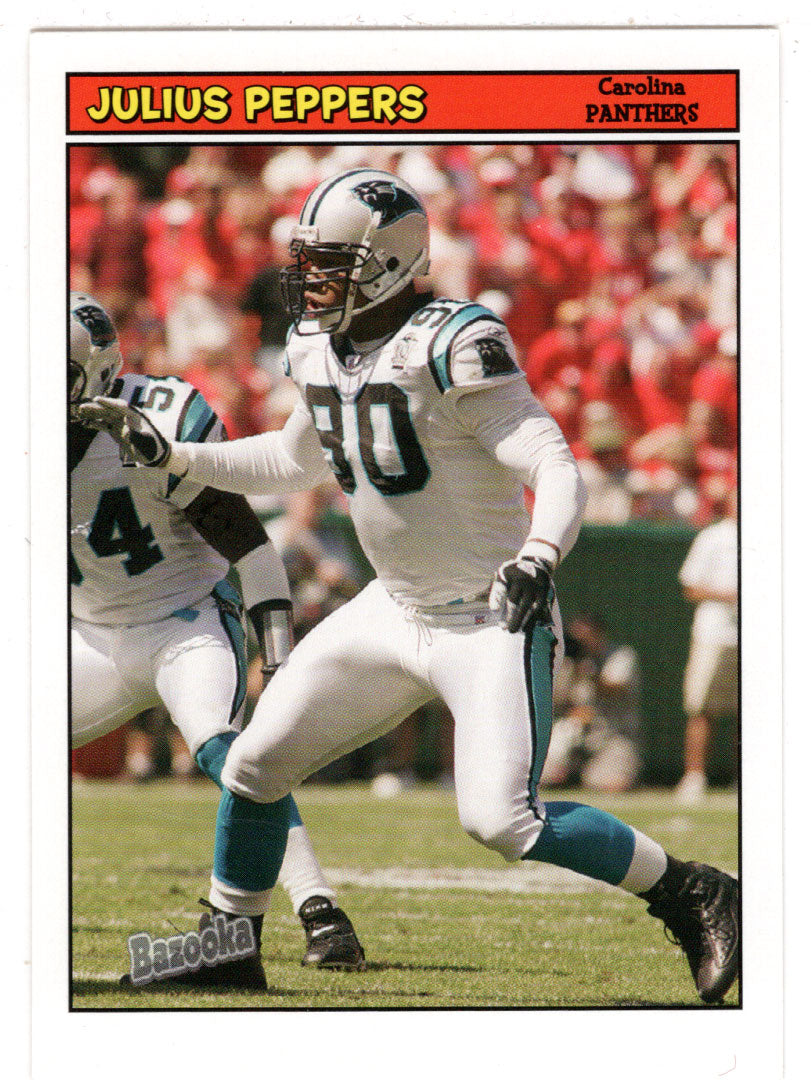 Julius Peppers - Carolina Panthers (NFL Football Card) 2005 Topps Bazooka # 43 Mint