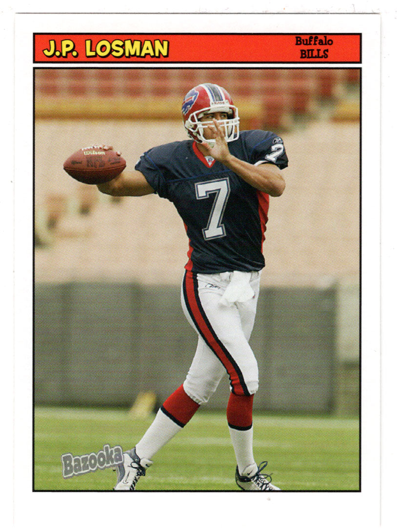 J.P. Losman - Buffalo Bills (NFL Football Card) 2005 Topps Bazooka # 59 Mint