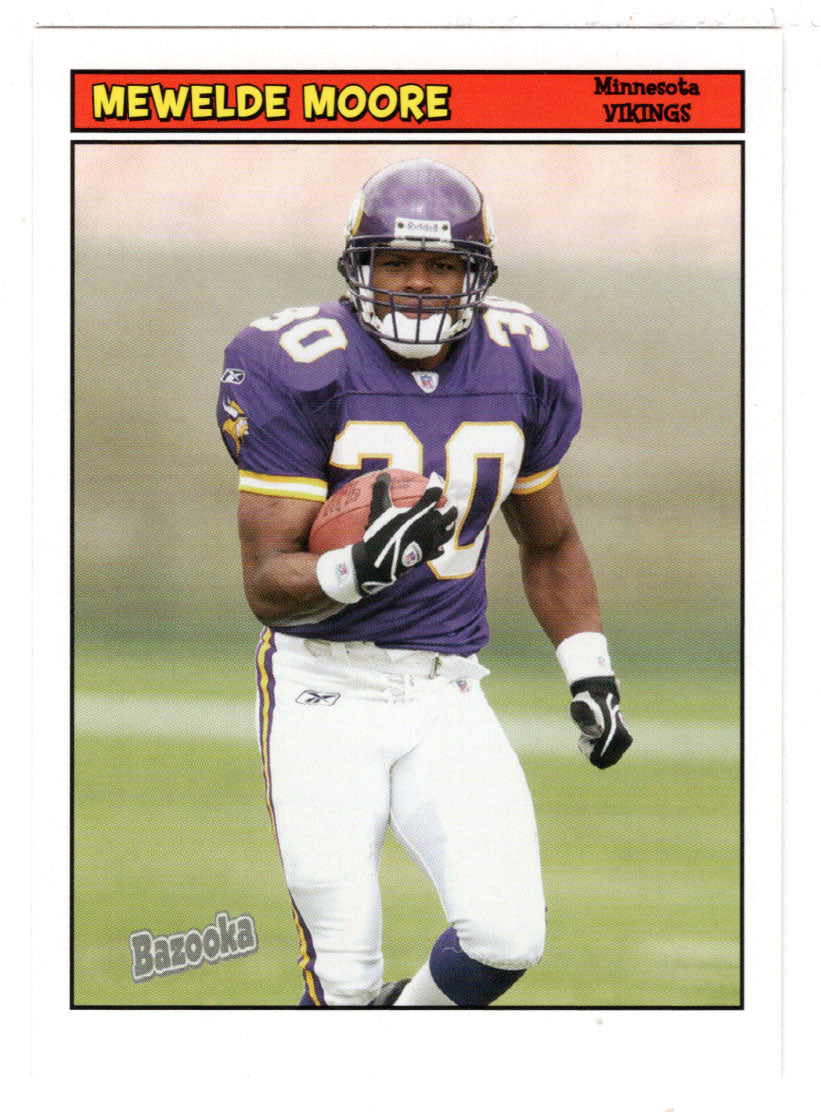 Mewelde Moore - Minnesota Vikings (NFL Football Card) 2005 Topps Bazooka # 63 Mint