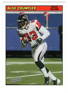 Alge Crumpler - Atlanta Falcons (NFL Football Card) 2005 Topps Bazooka # 64 Mint