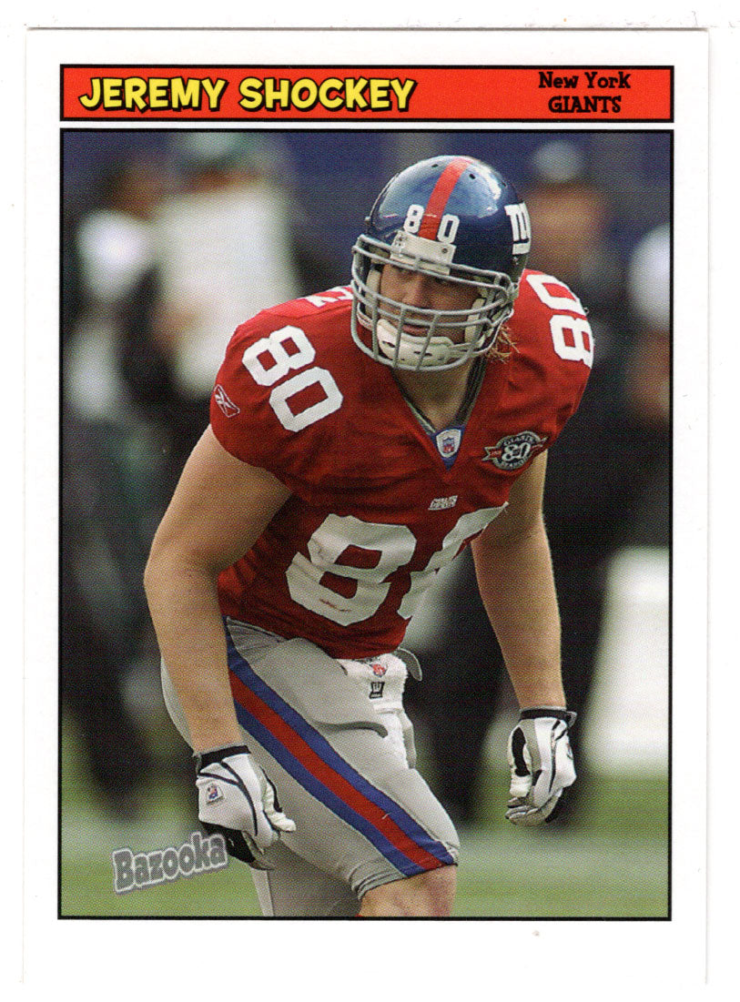 Jeremy Shockey - New York Giants (NFL Football Card) 2005 Topps Bazooka # 71 Mint