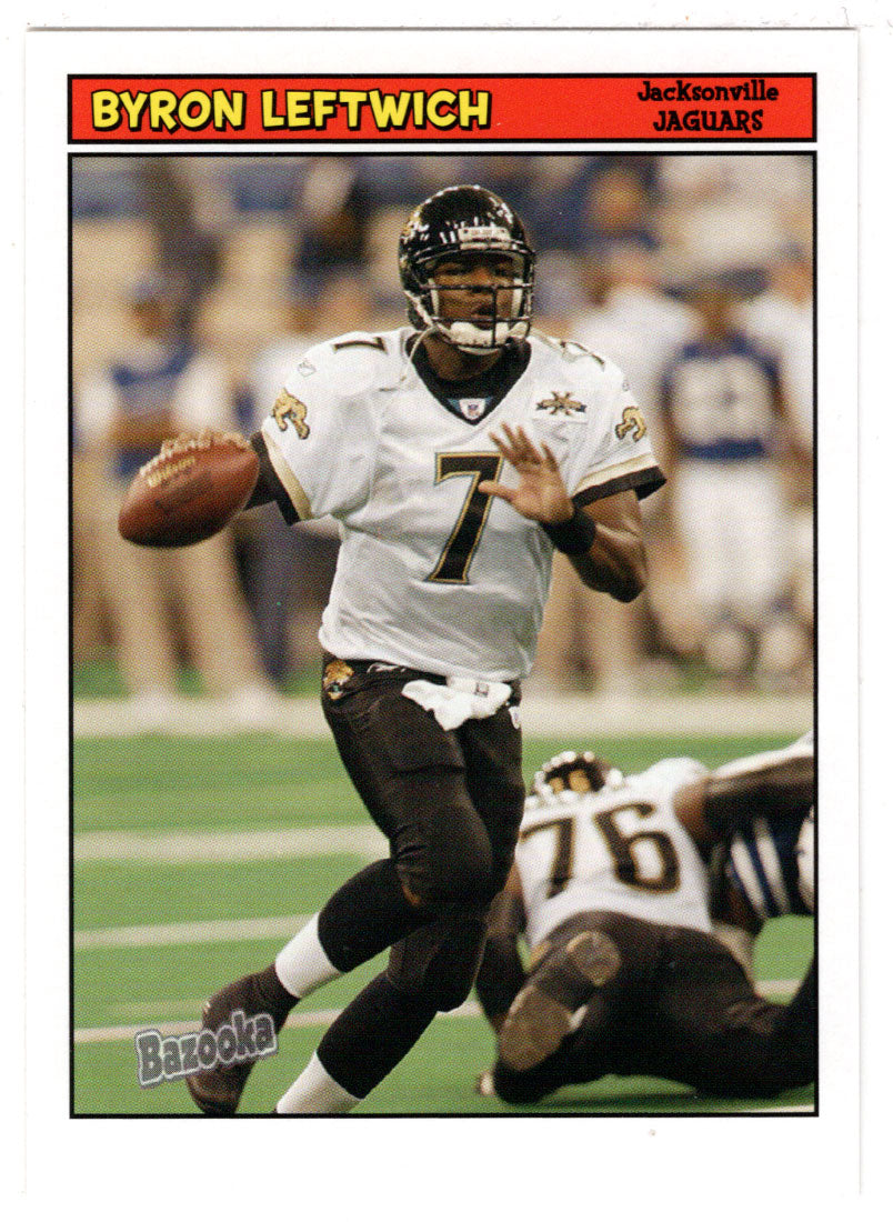 Byron Leftwich - Jacksonville Jaguars (NFL Football Card) 2005 Topps Bazooka # 77 Mint