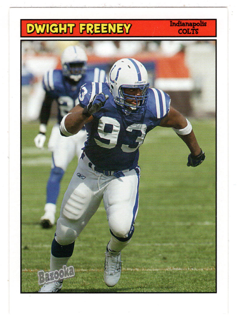 Dwight Freeney - Indianapolis Colts (NFL Football Card) 2005 Topps Bazooka # 99 Mint