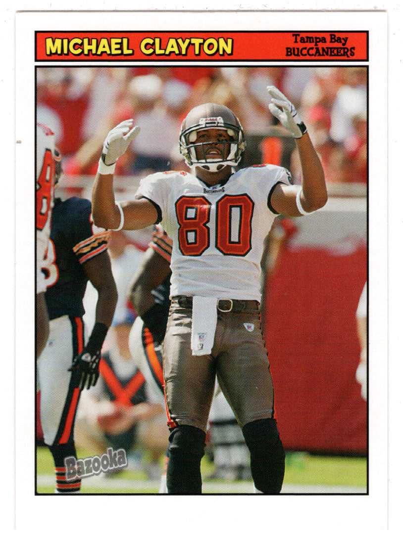 Michael Clayton - Tampa Bay Buccaneers (NFL Football Card) 2005 Topps Bazooka # 107 Mint