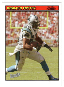 DeShaun Foster - Carolina Panthers (NFL Football Card) 2005 Topps Bazooka # 108 Mint