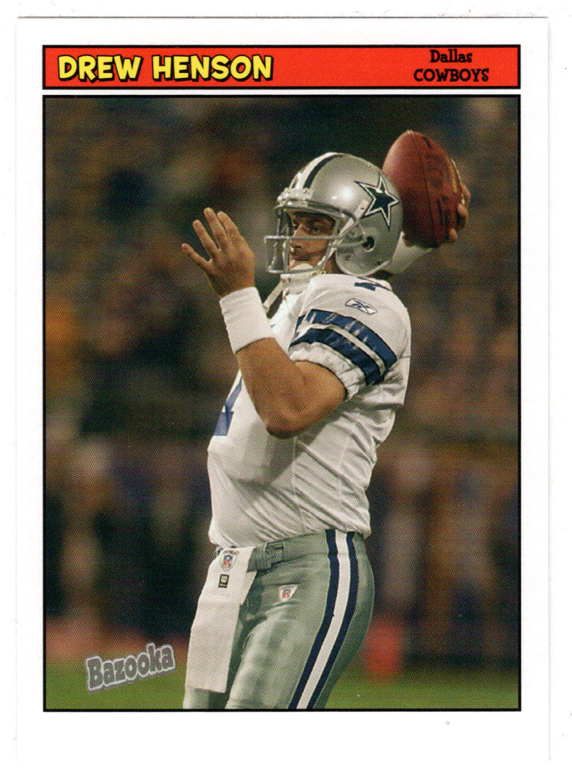 Drew Henson - Dallas Cowboys (NFL Football Card) 2005 Topps Bazooka # 112 Mint