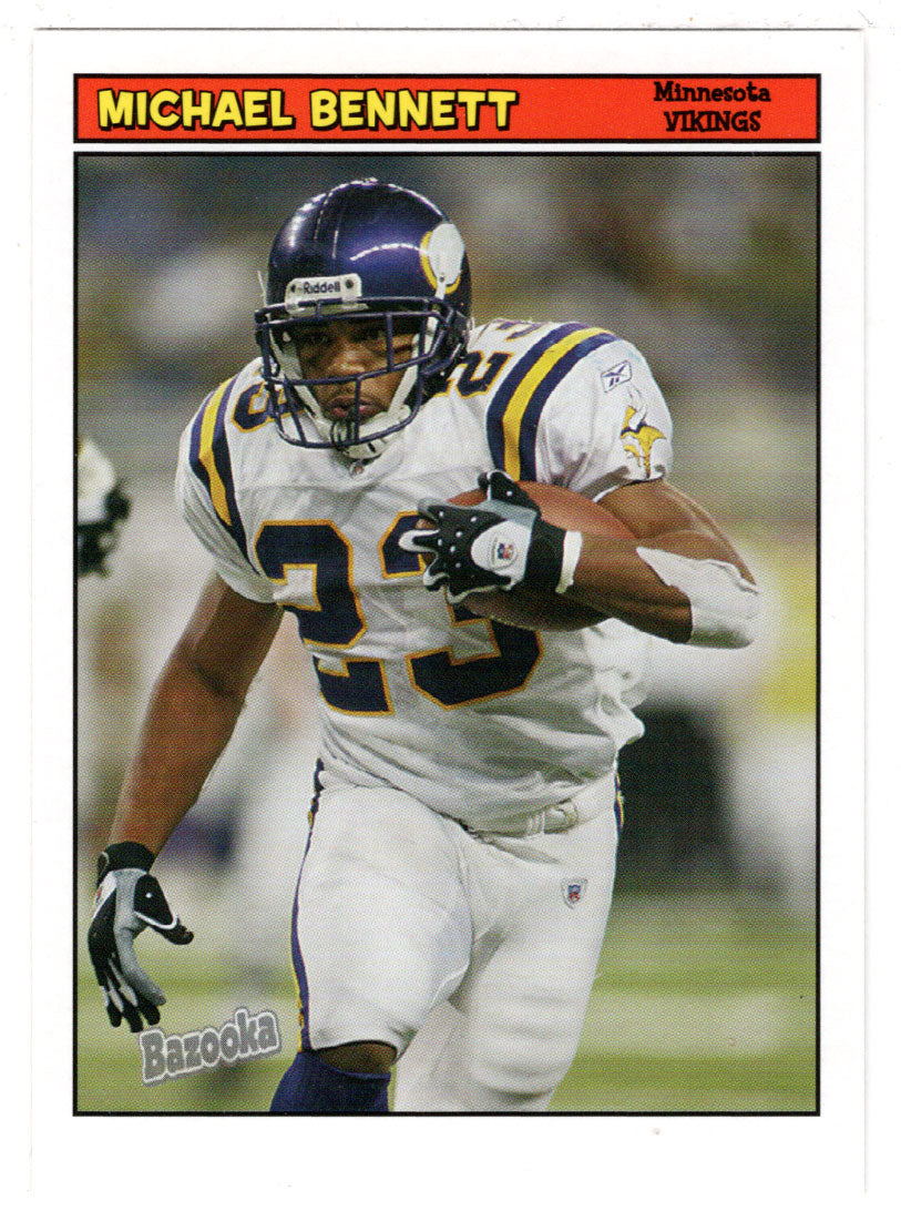 Michael Bennett - Minnesota Vikings (NFL Football Card) 2005 Topps Bazooka # 114 Mint