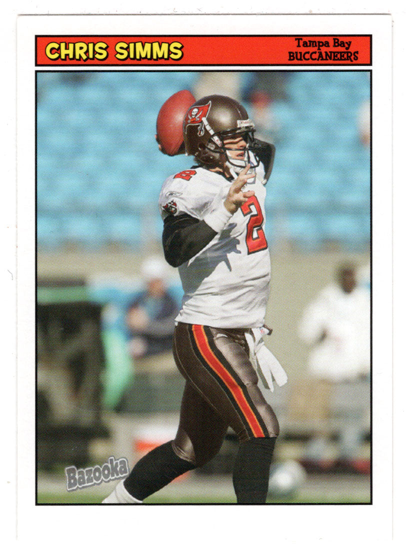 Chris Simms - Tampa Bay Buccaneers (NFL Football Card) 2005 Topps Bazooka # 115 Mint