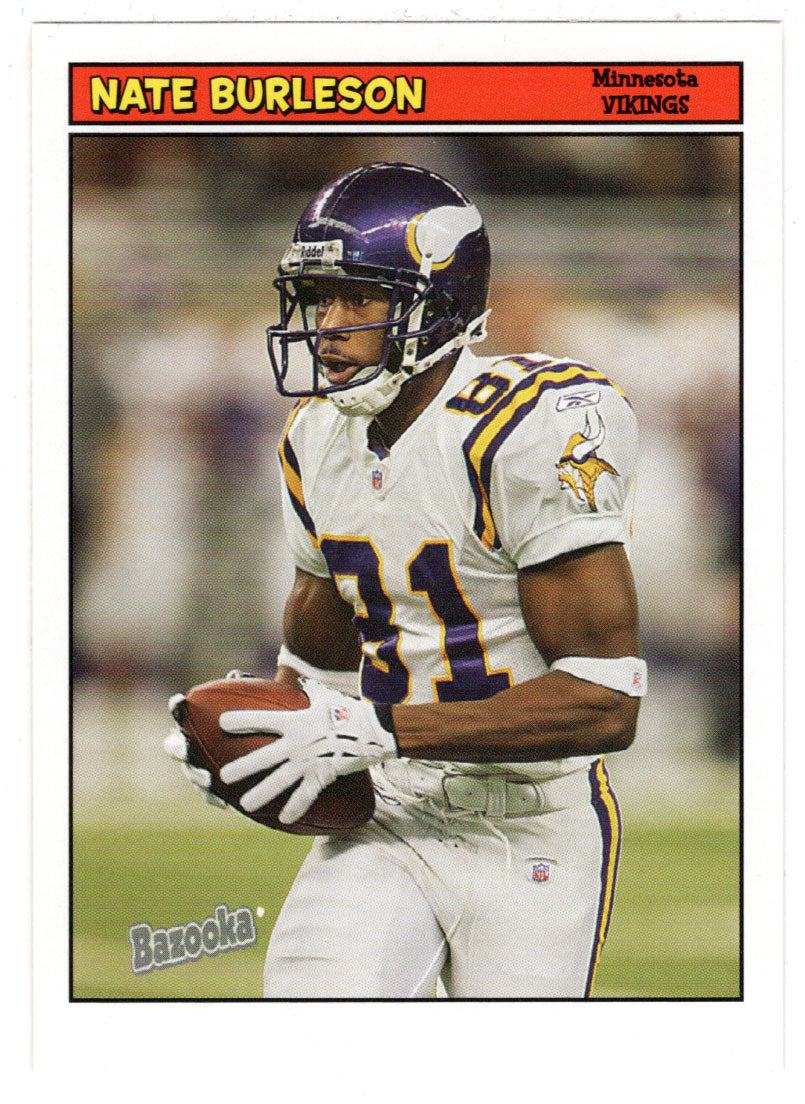 Nate Burleson - Minnesota Vikings (NFL Football Card) 2005 Topps Bazooka # 119 Mint